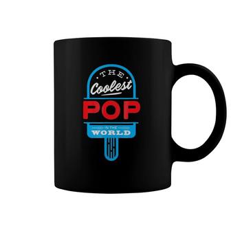 Mens The Coolest Pop Popsicle Funny Father Summer Coffee Mug | Mazezy