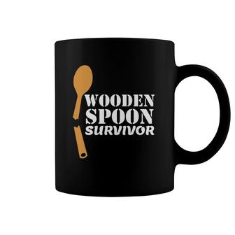 Mens Wooden Spoon Survivor Italian Filipino Pride Coffee Mug | Mazezy