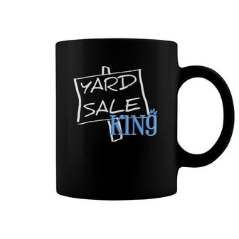 Mens Yard Sale King Deals Shopping Weekends Coffee Mug | Mazezy