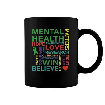 Mental Health Matters Awareness Depression Coffee Mug | Mazezy