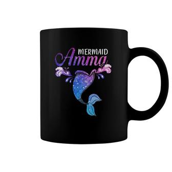 Mermaid Amma Mermaid Birthday Party Mother's Day Coffee Mug | Mazezy