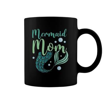 Mermaid Mom Mermaid Mama Daughter Kids Coffee Mug | Mazezy