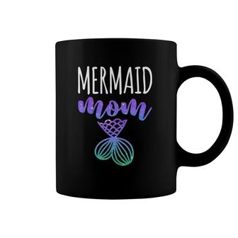 Mermaid Mom Mother Daughter Matching Family Gift Coffee Mug | Mazezy