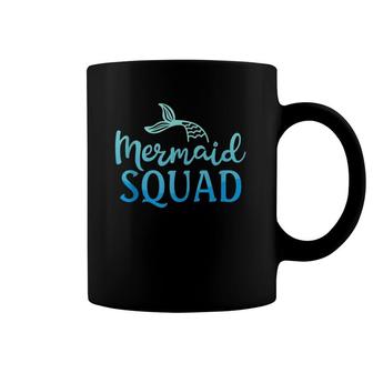 Mermaid Squad Birthday Party Girls Kids Women Costume Gifts Coffee Mug | Mazezy