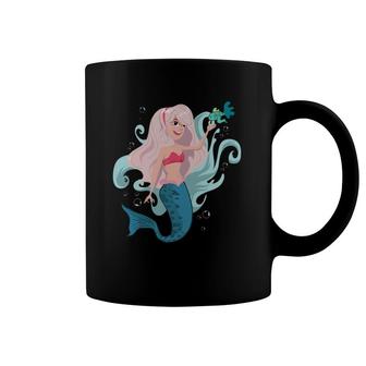 Mermaidfish Underwater Mermaid Security Coffee Mug | Mazezy