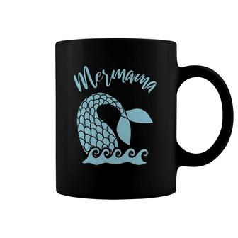 Mermama Scale Tail Mermaid Mom Coffee Mug | Mazezy