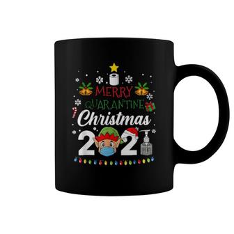Merry Christmas 2021 Elf Pajamas Family Xmas Coffee Mug | Mazezy