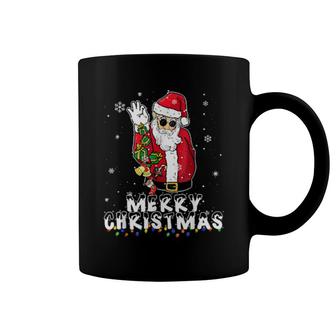 Merry Christmas 2021 Santa Claus Family Pajamas Xmas Coffee Mug | Mazezy