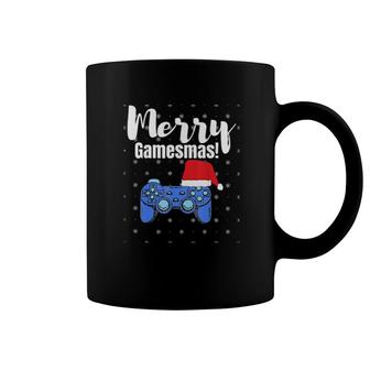 Merry Gamesmas Christmas Video Game Gamer Gaming Tee Coffee Mug | Mazezy