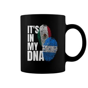Mexican And Honduran Dna Mixed Flag Heritage Gift Coffee Mug | Mazezy
