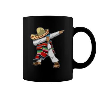 Mexican Independence Day Dabbing Poncho Coffee Mug | Mazezy