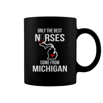 Michigan Nurse Nursing Student Graduation Registered Nurse Coffee Mug | Mazezy