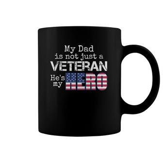 Military Family Veteran My Dad Us Veteran Hero Gift Coffee Mug | Mazezy