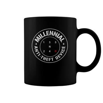 Millennial Stick Shif Manual Transmission Car Tee Coffee Mug | Mazezy