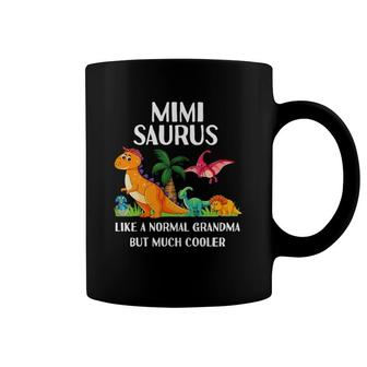 Mimisaurus Mimi Grandma Saurus Women Dinosaur Matching Coffee Mug | Mazezy