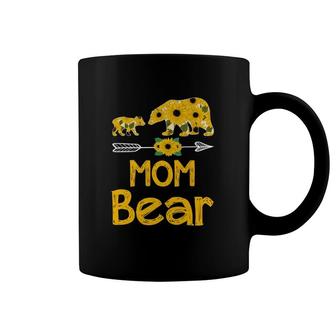 Mom Bear Baby Sunflower Arrow Mother’S Day Gift Coffee Mug | Mazezy