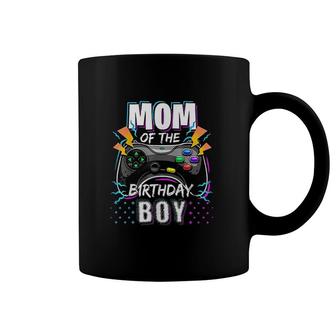 Mom Birthday Boy Matching Video Gamer Birthday Party Mothers Day Coffee Mug - Seseable