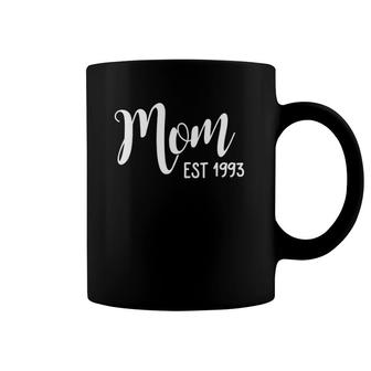 Mom Established 1993 Mother's Day Coffee Mug | Mazezy