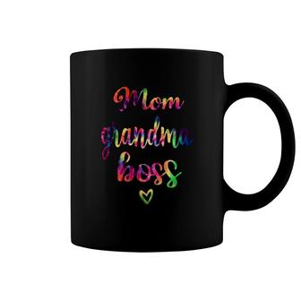 Mom Grandma Boss Colorful Funny Coffee Mug | Mazezy