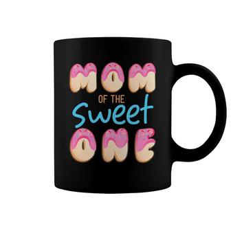 Mom Of Sweet One First Birthday Party Matching Family Donut Coffee Mug - Seseable