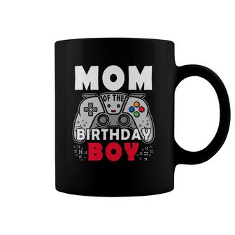 Mom Of The Birthday Boy Time To Level Up Video Game Birthday Coffee Mug | Mazezy