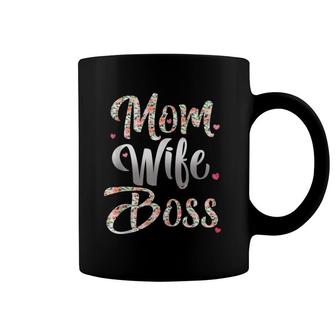 Mom Wife Boss Mother's Day Gift For Boss Moms Coffee Mug