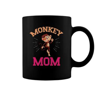 Monkey Mom Mothers Day Best Mama Ever Animal Ape Lover Coffee Mug | Mazezy