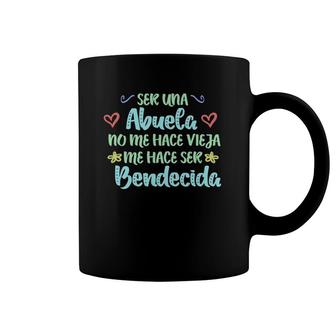 Mother's Day Abuela Bendecida Hispanic Blessed Grandmother Coffee Mug | Mazezy