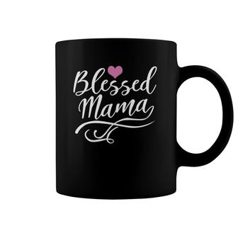 Mothers Day Gift Blessed Mama Coffee Mug | Mazezy