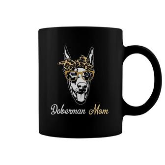 Mother's Day Gift Doberman Mom Pet Lover Coffee Mug | Mazezy