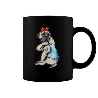 Mother's Day Gifts English Mastiff Tattoo I Love Mom Coffee Mug | Mazezy