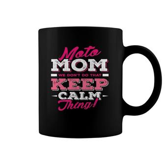 Moto Mom - Funny Motocross Dirt Bike Mother's Day Coffee Mug | Mazezy