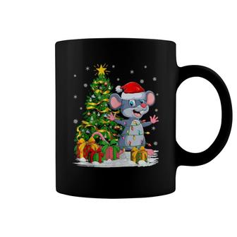 Mouse Rat Xmas Family Matching Santa Mouse Christmas Coffee Mug | Mazezy