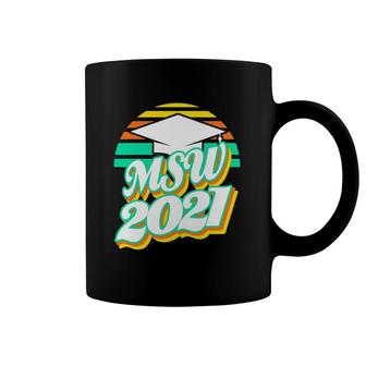 Msw Social Work Master's Graduation Gift Worker Retro 2021 Ver2 Coffee Mug | Mazezy