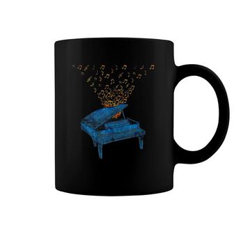 Musical Instrument Piano Musician Pianist Gift Music Coffee Mug | Mazezy