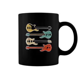 Musician Retro Bass Guitar Coffee Mug | Mazezy