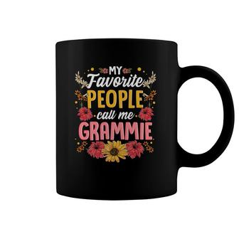 My Favorite People Call Me Grammie Mothers Day Gift Coffee Mug | Mazezy