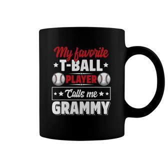 My Favoriteball Player Calls Me Grammy Mother's Day Funny Coffee Mug | Mazezy