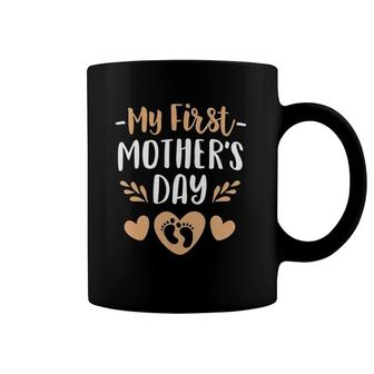 My First Mother's Day Outfit Pregnancy Announcement Coffee Mug | Mazezy
