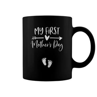 My First Mothers Day Pregnancy Announcemen Mom To Be Coffee Mug | Mazezy CA