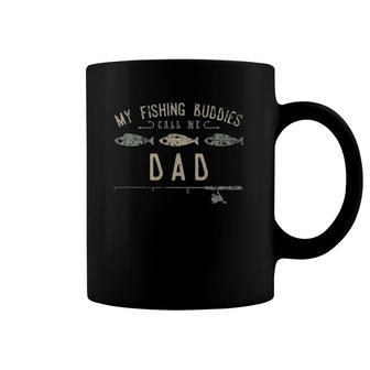 My Fishing Buddies Call Me Dad Cute Father's Day Gift Coffee Mug | Mazezy