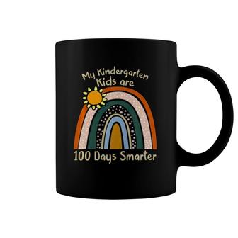 My Kindergarten Kids Are 100 Days Smarter Idea For Teacher Coffee Mug | Mazezy