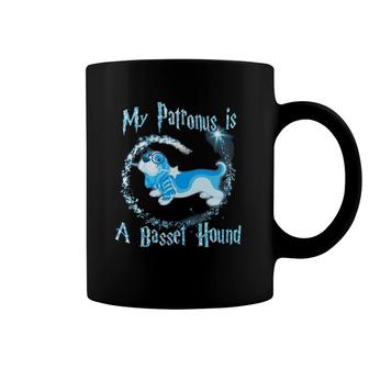 My Patronus Is A Basset Hound Dog Lovers Coffee Mug | Mazezy