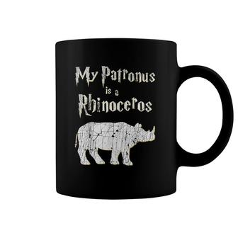 My Patronus Is A Rhinoceros - Harry Fan Rhino Lover Coffee Mug | Mazezy