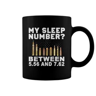 My Sleep Number Between Gun Tee Shirt Coffee Mug - Thegiftio UK