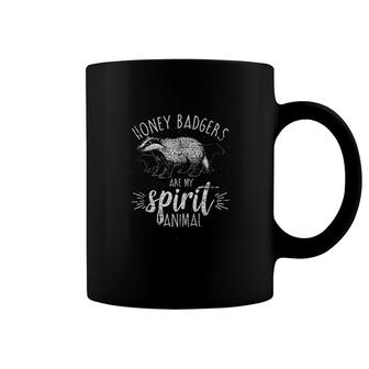 My Spirit Animal Is A Honey Badger Coffee Mug | Mazezy
