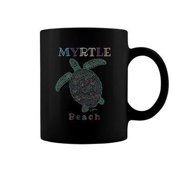 Myrtle Beach South Carolina Sea Turtle Coffee Mug | Mazezy