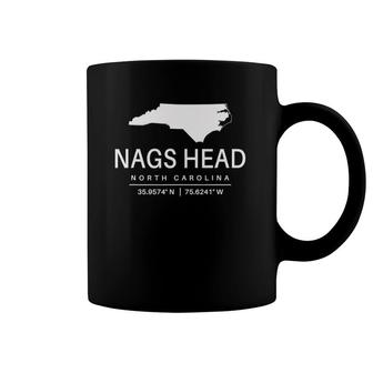 Nags Head Nc Obx Gifts Outer Banks Souvenirs Coffee Mug | Mazezy