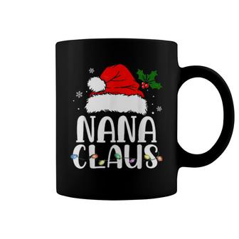 Nana Claus Christmas Pajama Family Matching Xmas Coffee Mug | Mazezy