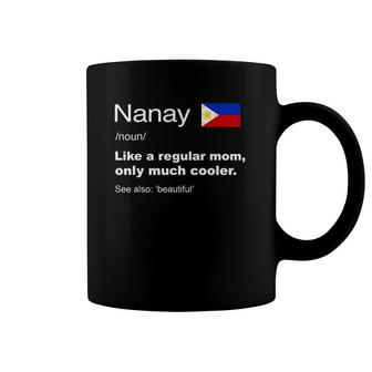 Nanay Definition Filipino Mom Cute Mothers Day Gifts Coffee Mug | Mazezy